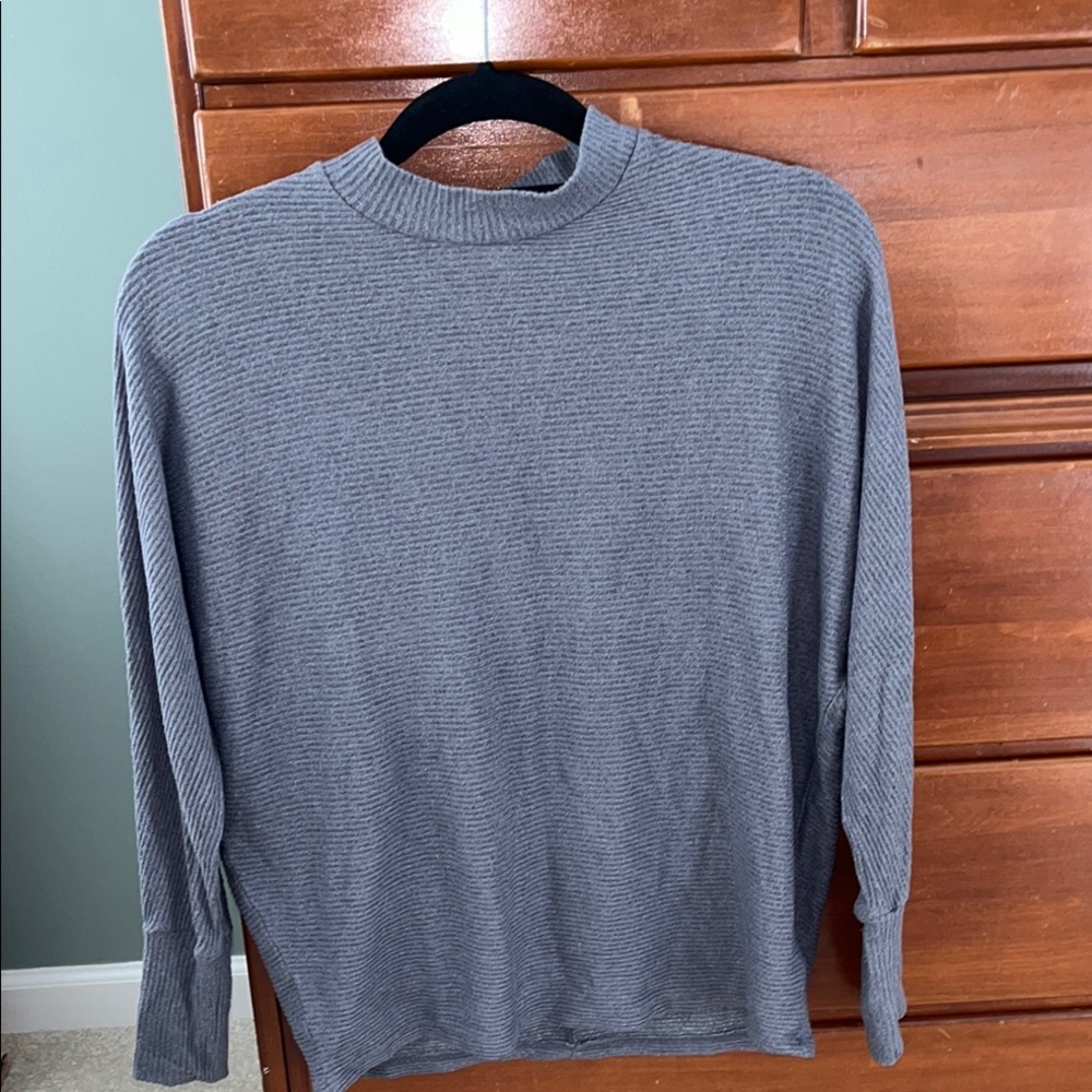 Hippie Rose Gray Crewneck Sweater